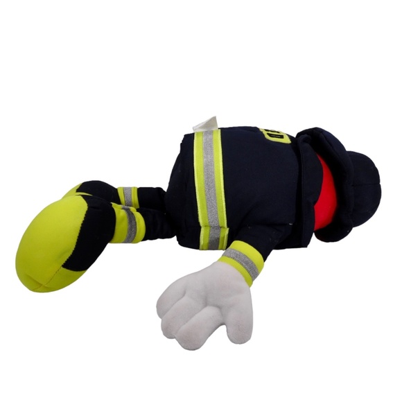 M&M's World Red Fireman Firefighte Stuffed Animal Plush Toy 14" Collectible - Picture 7 of 11